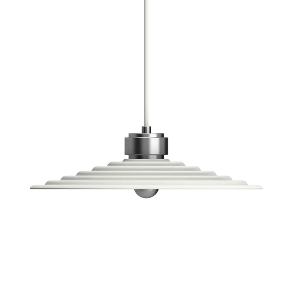 Sound Medium Pendant in White