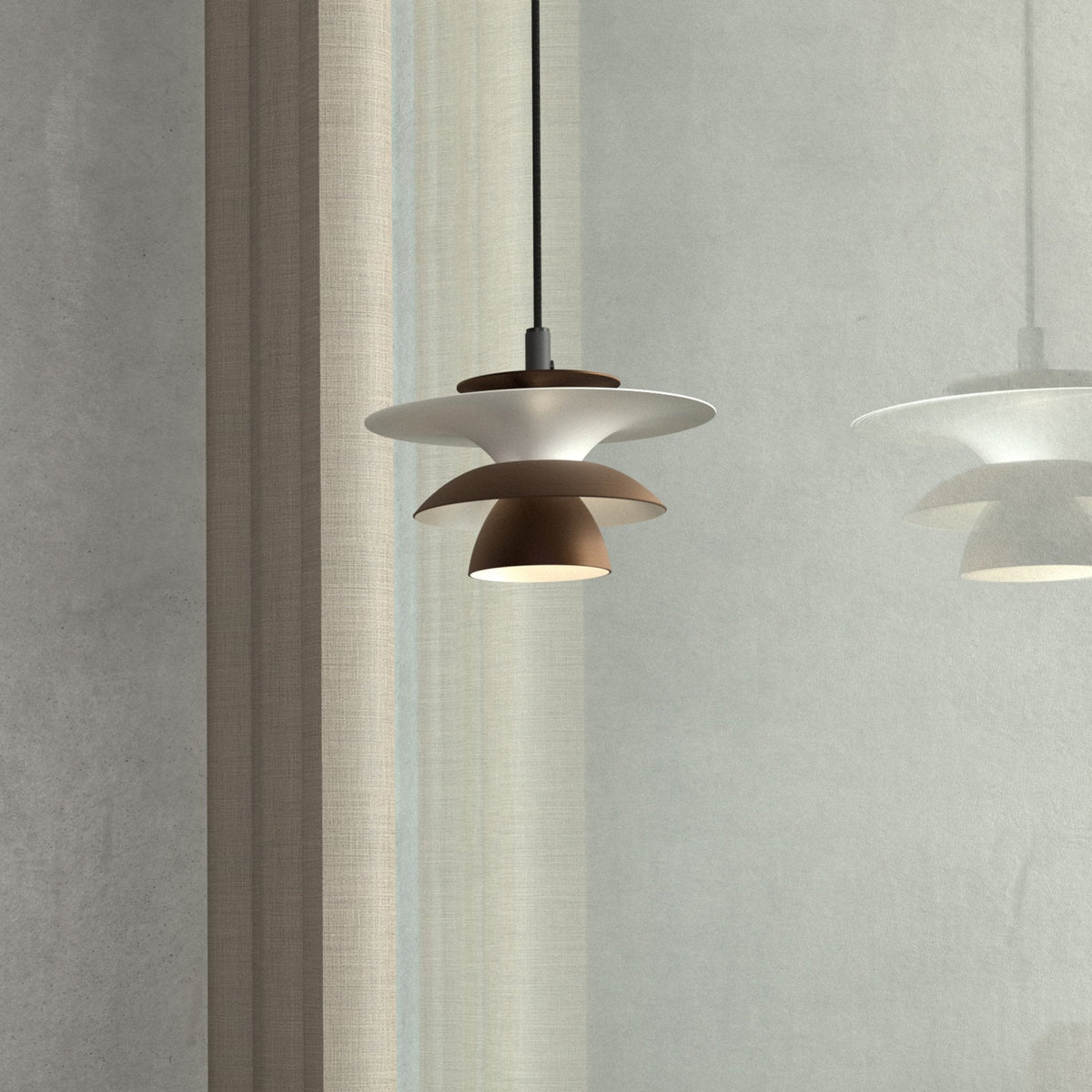 Picasso 180 Plug In Pendant in Oxide