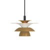 Picasso 180 Plug in Pendant in Antique Brass