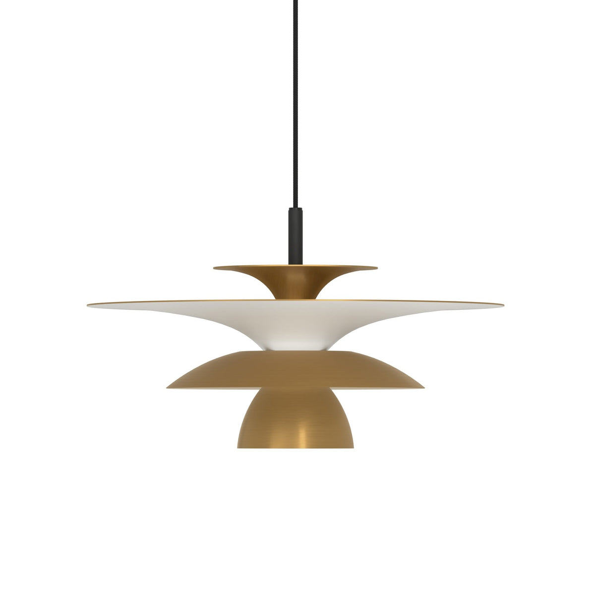 Picasso 380 Pendant in Antique Brass