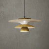 Picasso 500 Pendant in Antique Brass