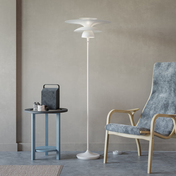 Picasso 500 Floor Lamp in White