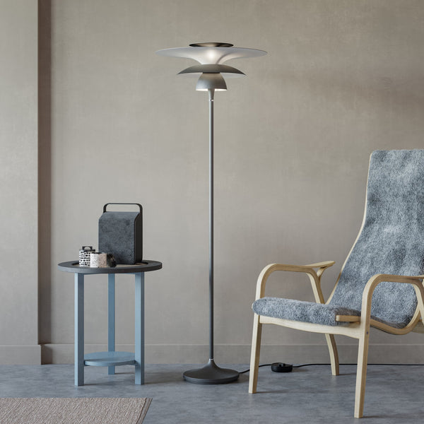 Picasso 500 Floor Lamp in Oxide Grey