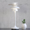 Picasso 347 Table Lamp in White