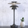 Picasso 347 Table Lamp in Oxide Grey