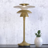 Picasso 347 Table Lamp in Antique Brass