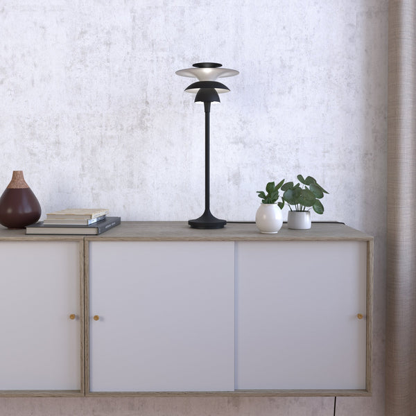 Picasso 457 Table Lamp in Black