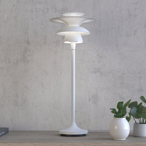 Picasso 457 Table Lamp in White