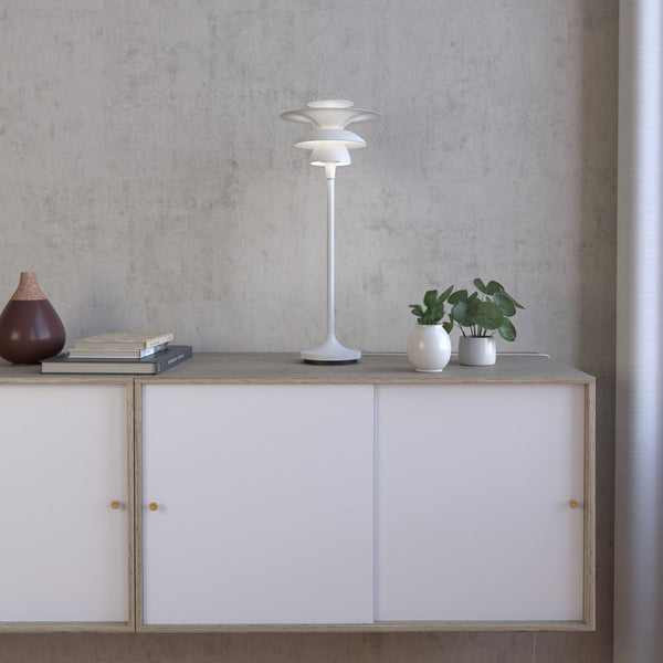 Picasso 457 Table Lamp in White