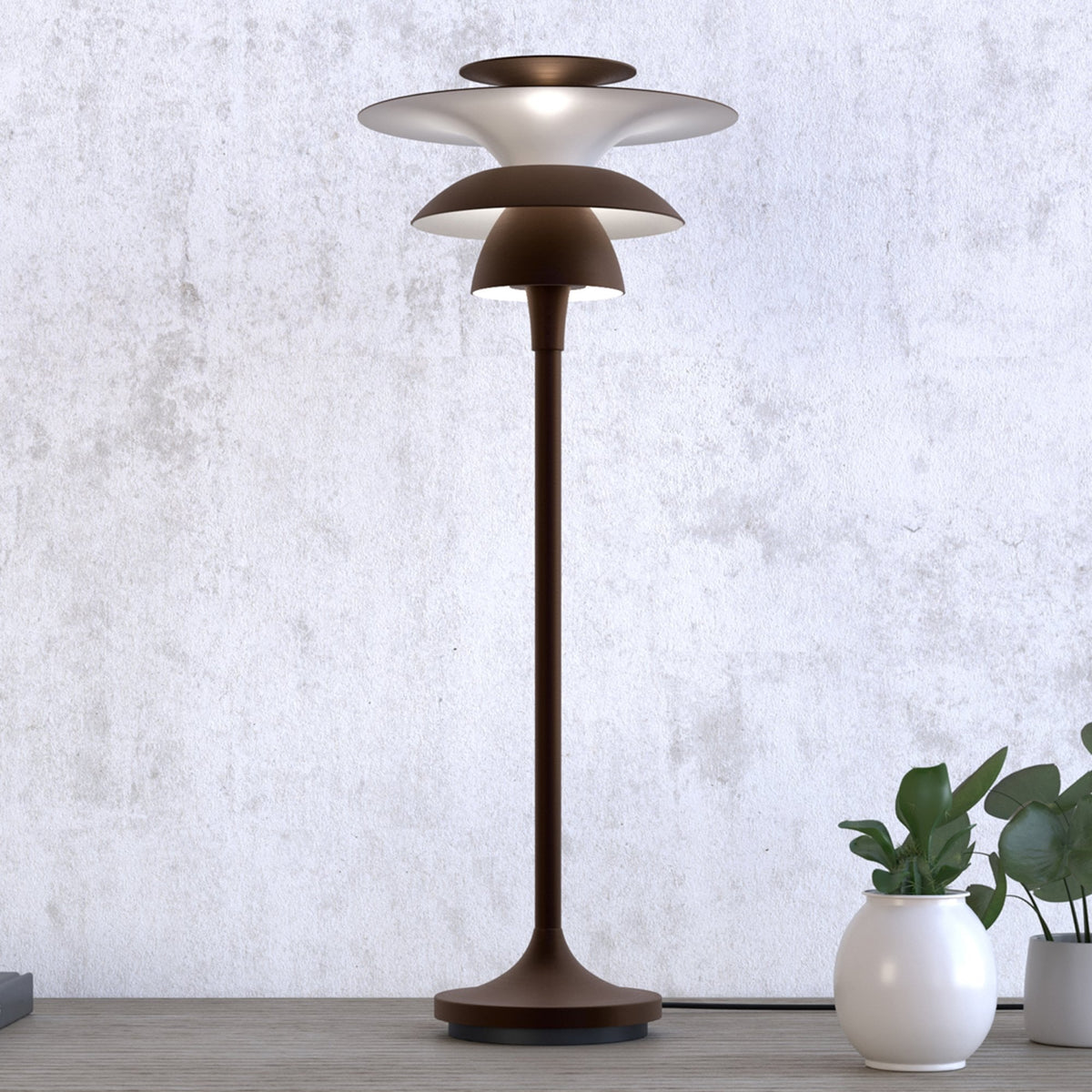 Picasso 457 Table Lamp in Oxide