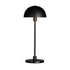 Vienda Mini Table Lamp In Black With Black Shade