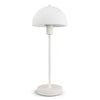 Vienda Table Lamp In White With Opal Glass Shade