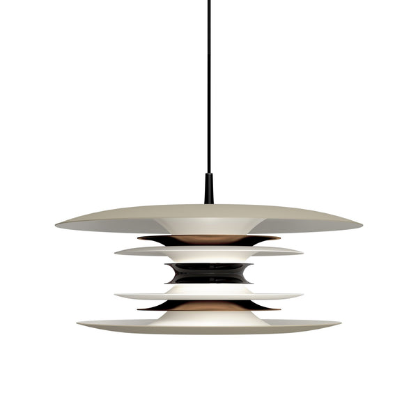 Diablo 500 Single Metal Pendant in Sand & Matalic Bronze