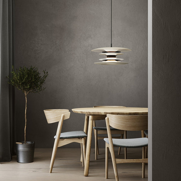 Diablo 500 Single Metal Pendant in Sand & Matalic Bronze