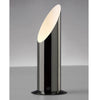 Indio Uplighter Table Lamp in a Black Chrome Finish