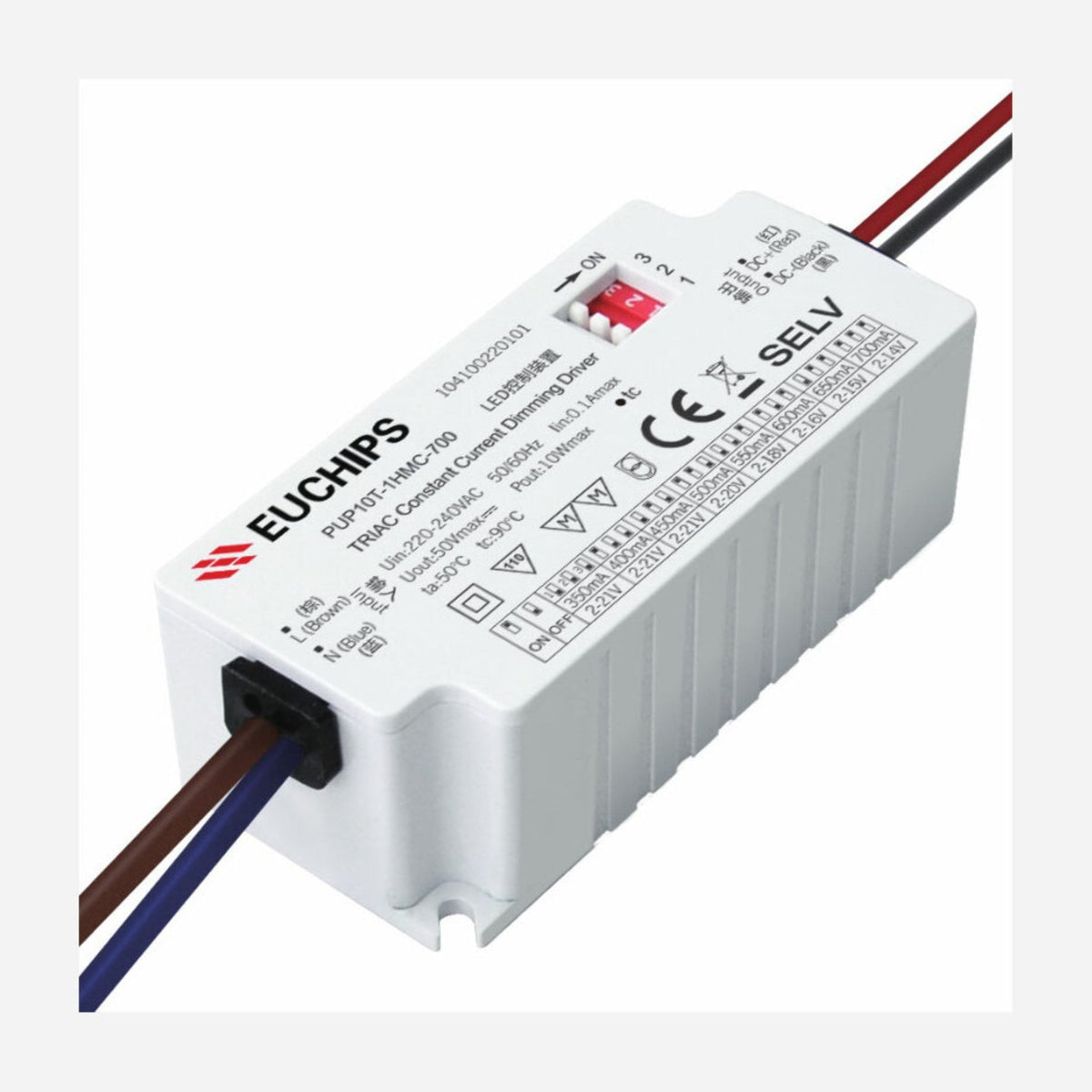 LED Constant Current Dimmable Driver 350/500/700mA