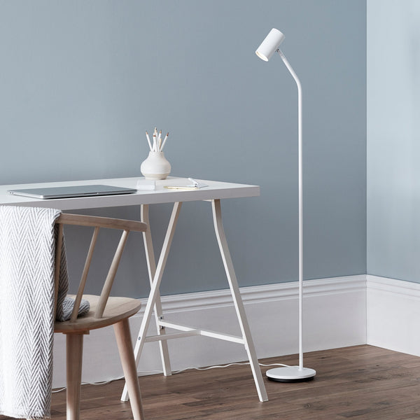 Tyson Floor Lamp in White