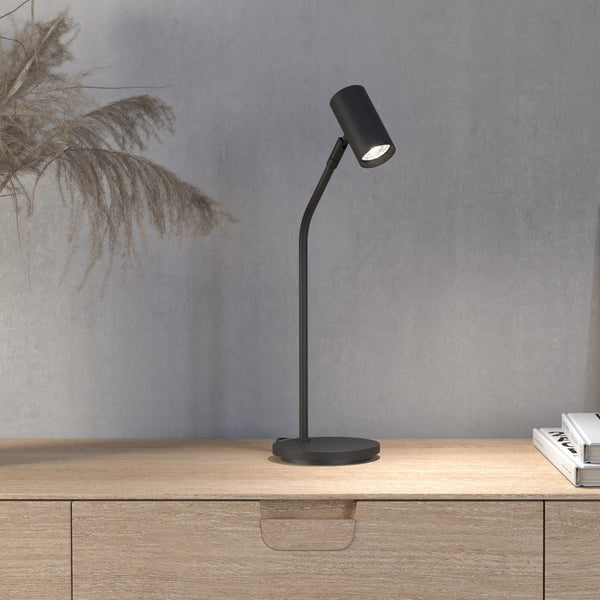Tyson Table Lamp in Black