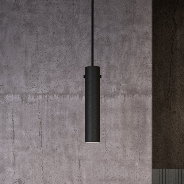 Tyson Single Pendant in Black