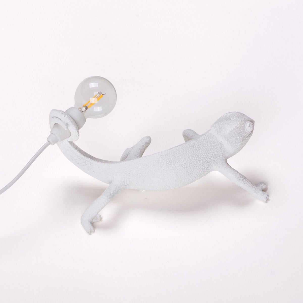 Chameleon Table Lamp in White - Still Edition