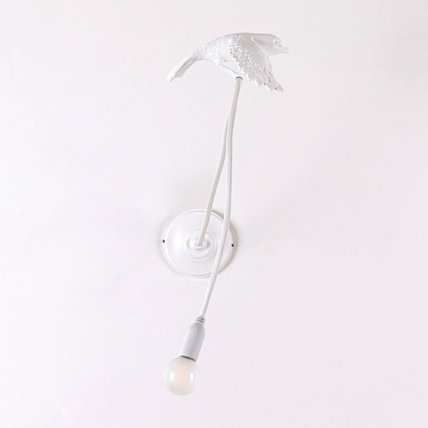 Sparrow Wall Light in White - Taking Off Edition