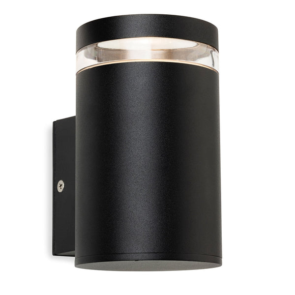 Pedro IP44 Up Wall Light in Black