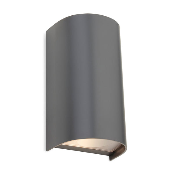Swift Resin Coastal IP65 Up and Down Wall Light in Graphite