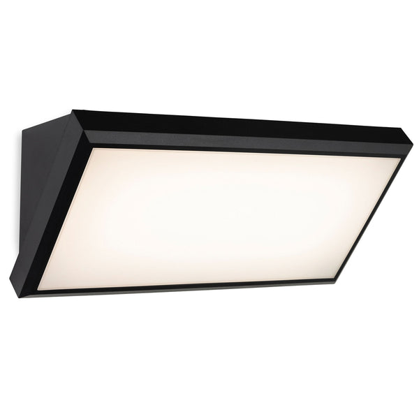 Nitro 21w LED Coastal IP65 Wall Light in Black