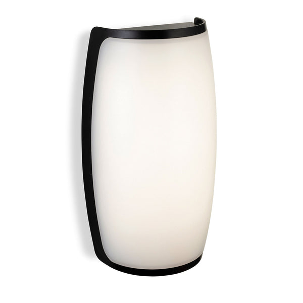 Apollo 12w LED Coastal IP54 Wall Light in Black
