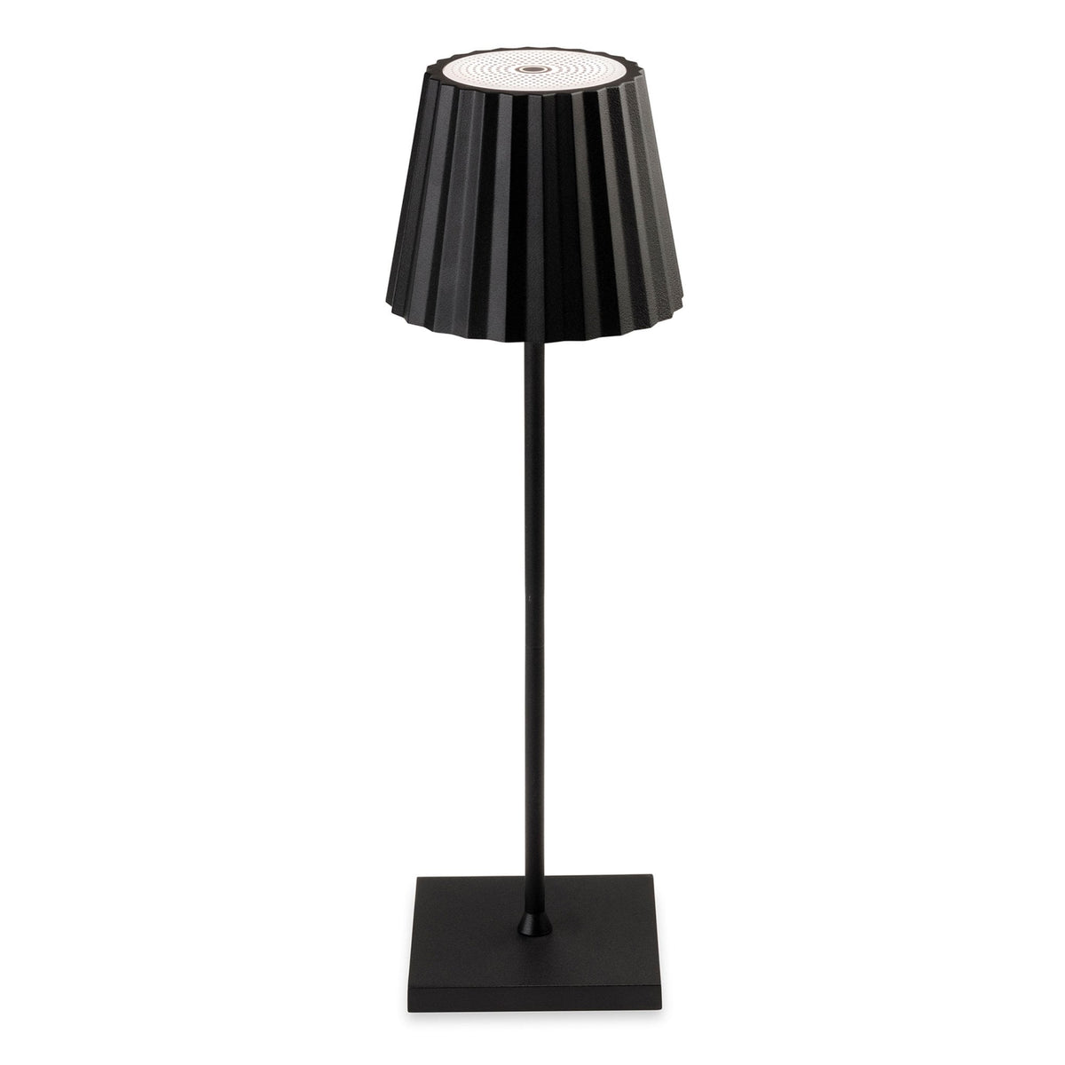 Koko Exterior Portable IP54 LED Table Lamp in Black