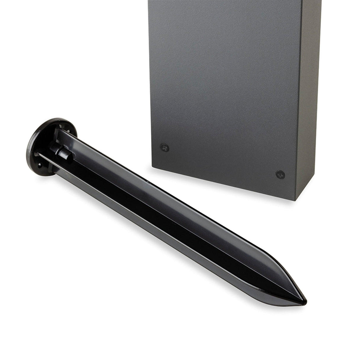 Cyrus Exterior IP54 LED Solar Post Light with PIR