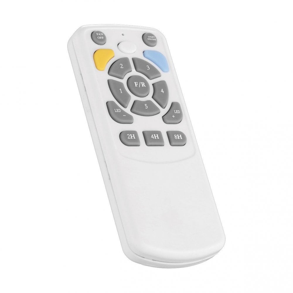 Cirali 52 Ceiling Fan & 15w Dimmable CCT LED Light in White