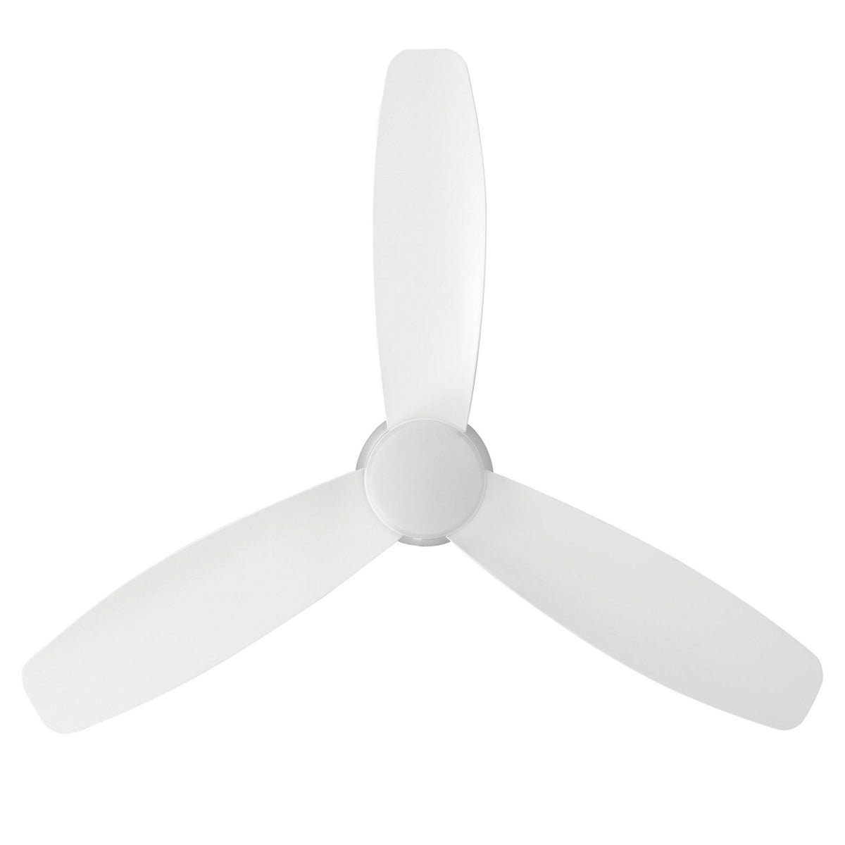 Bavaro Ceiling Fan & 15w LED Light in White