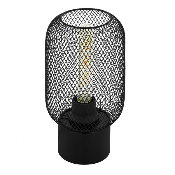 Wrington Mesh Shade Table Lamp in Black