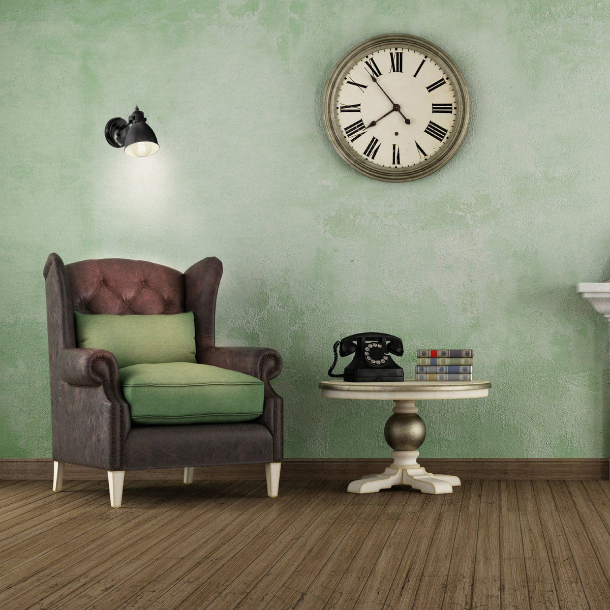 Priddy Wall Light in Black