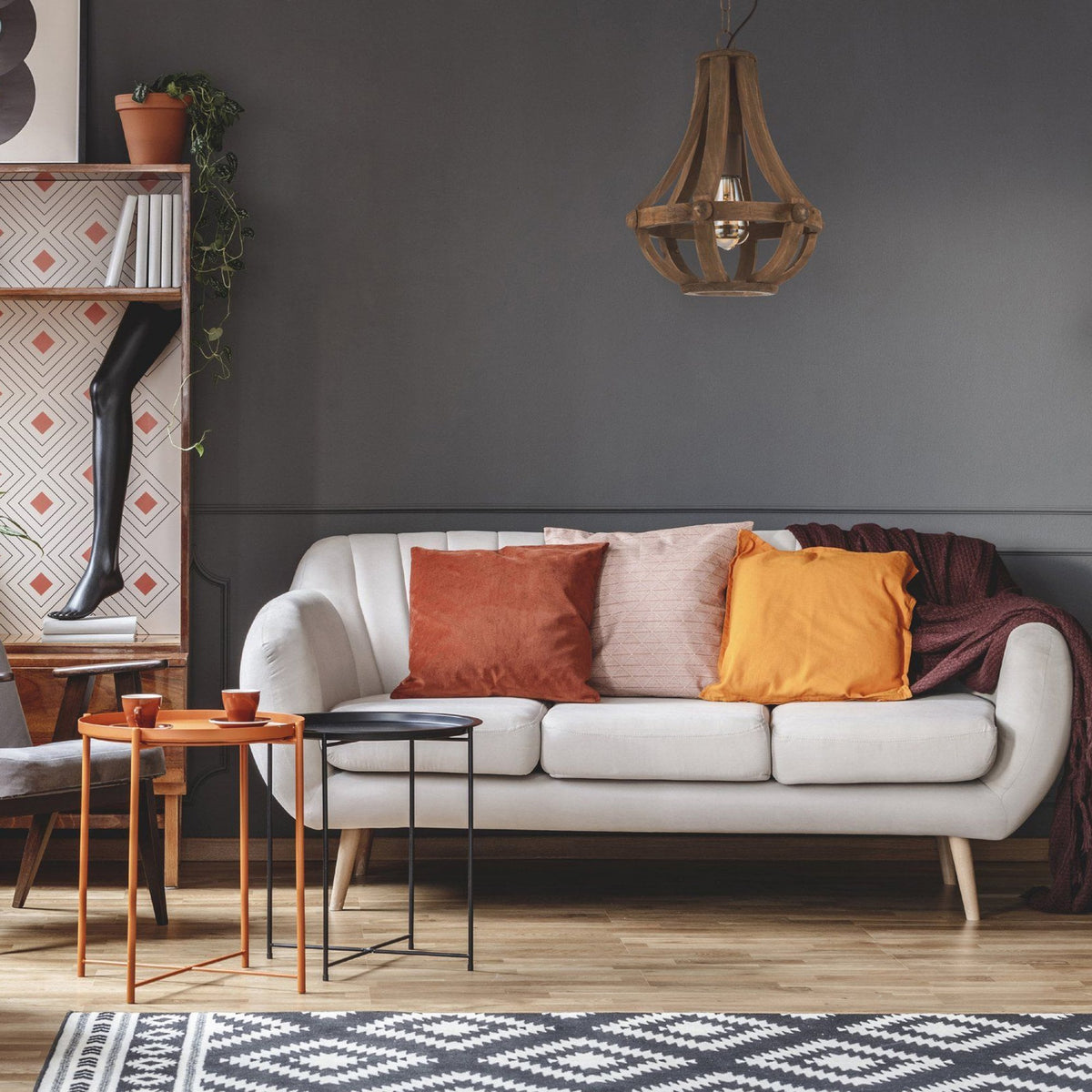 Kinross Wooden Pendant