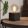 Prestwick 2 Table Lamp in a Black Wood Finish