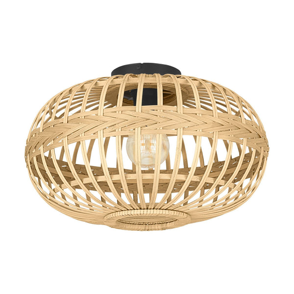 Amsfield 450mm Bamboo Wickerwork Ceiling Light