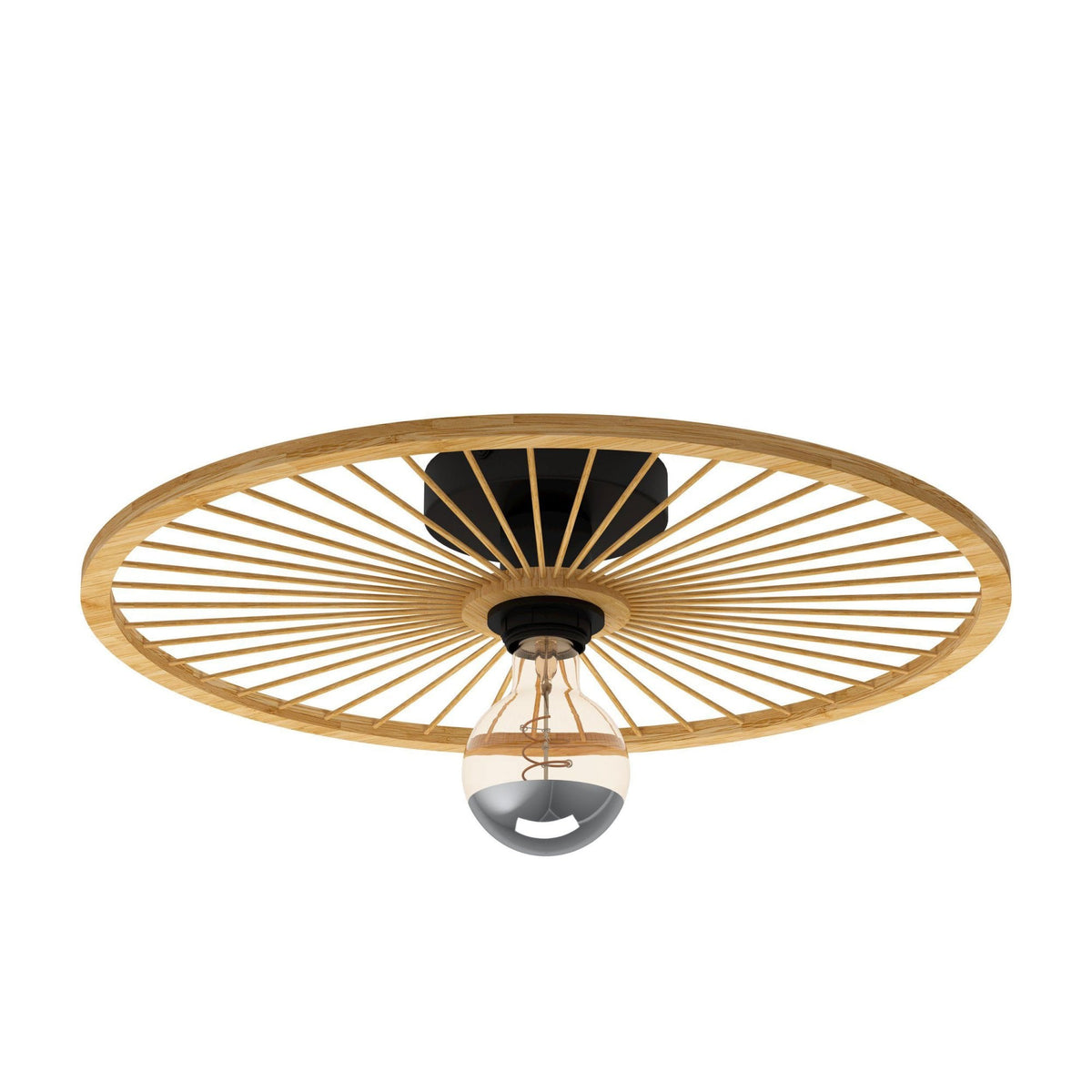 Leominster Wall or Ceiling Light in Natural Bamboo