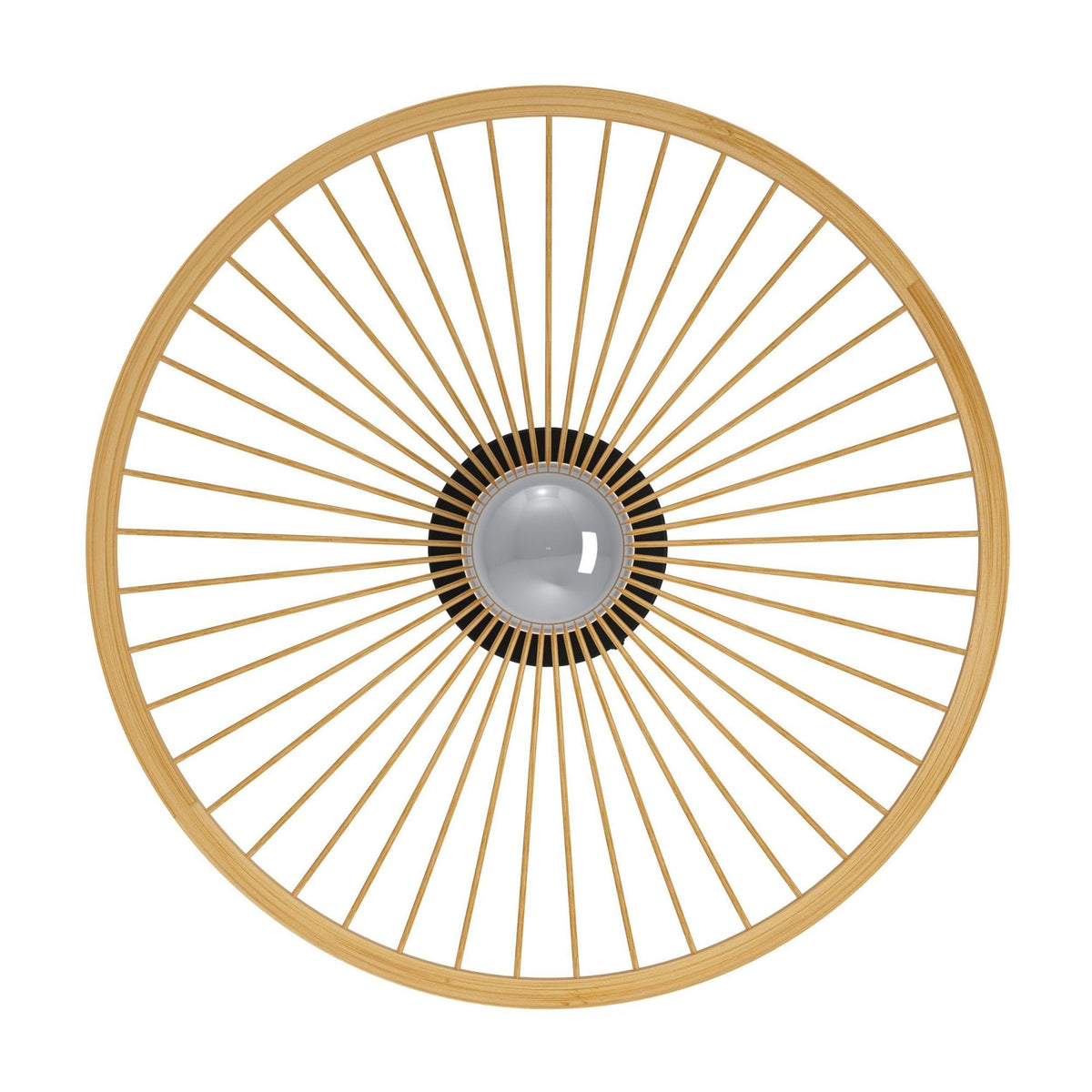 Leominster Wall or Ceiling Light in Natural Bamboo