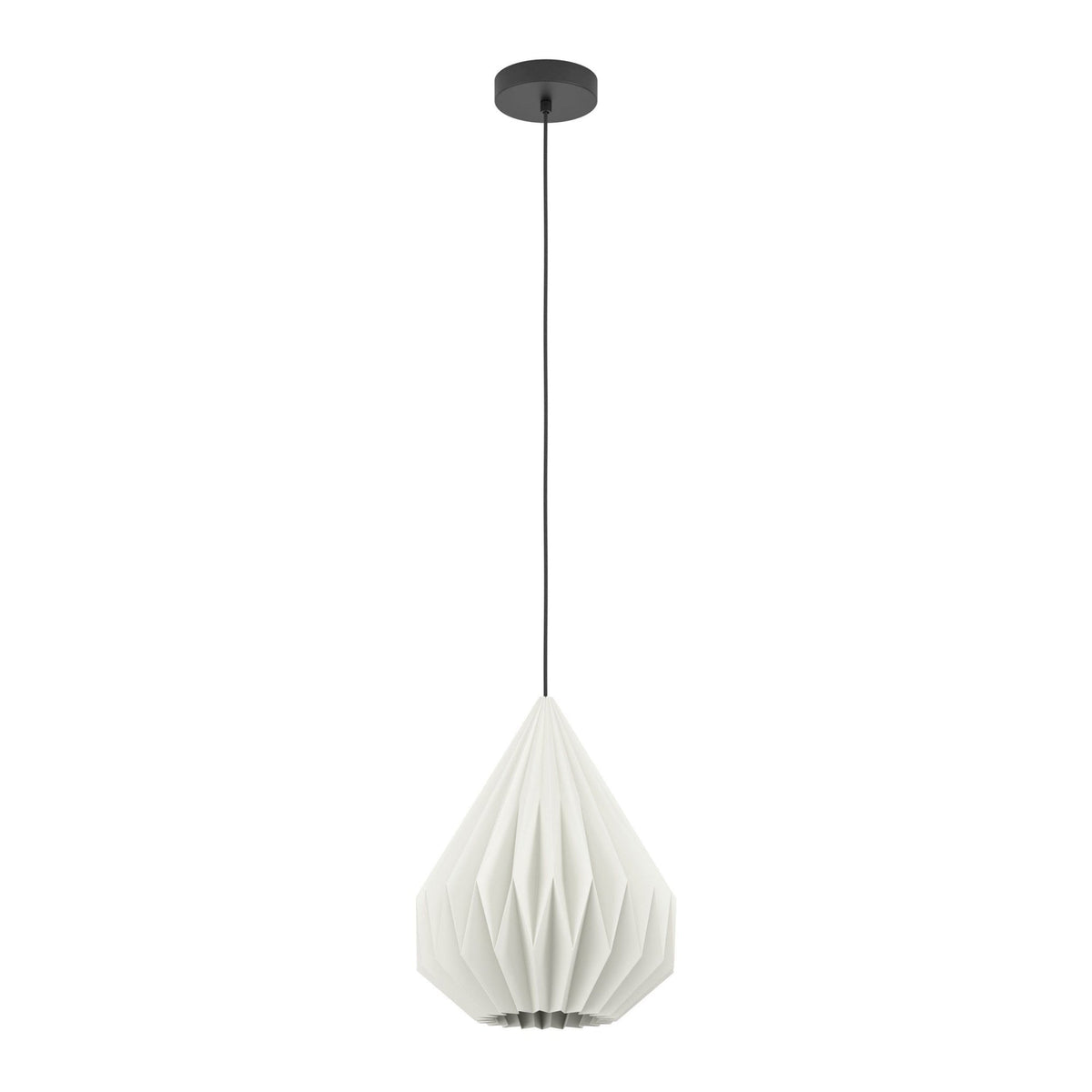 Minting 310mm Pendant with White Folded Paper Lampshade