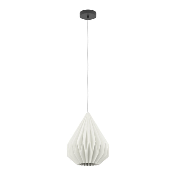 Minting 310mm Pendant with White Folded Paper Lampshade