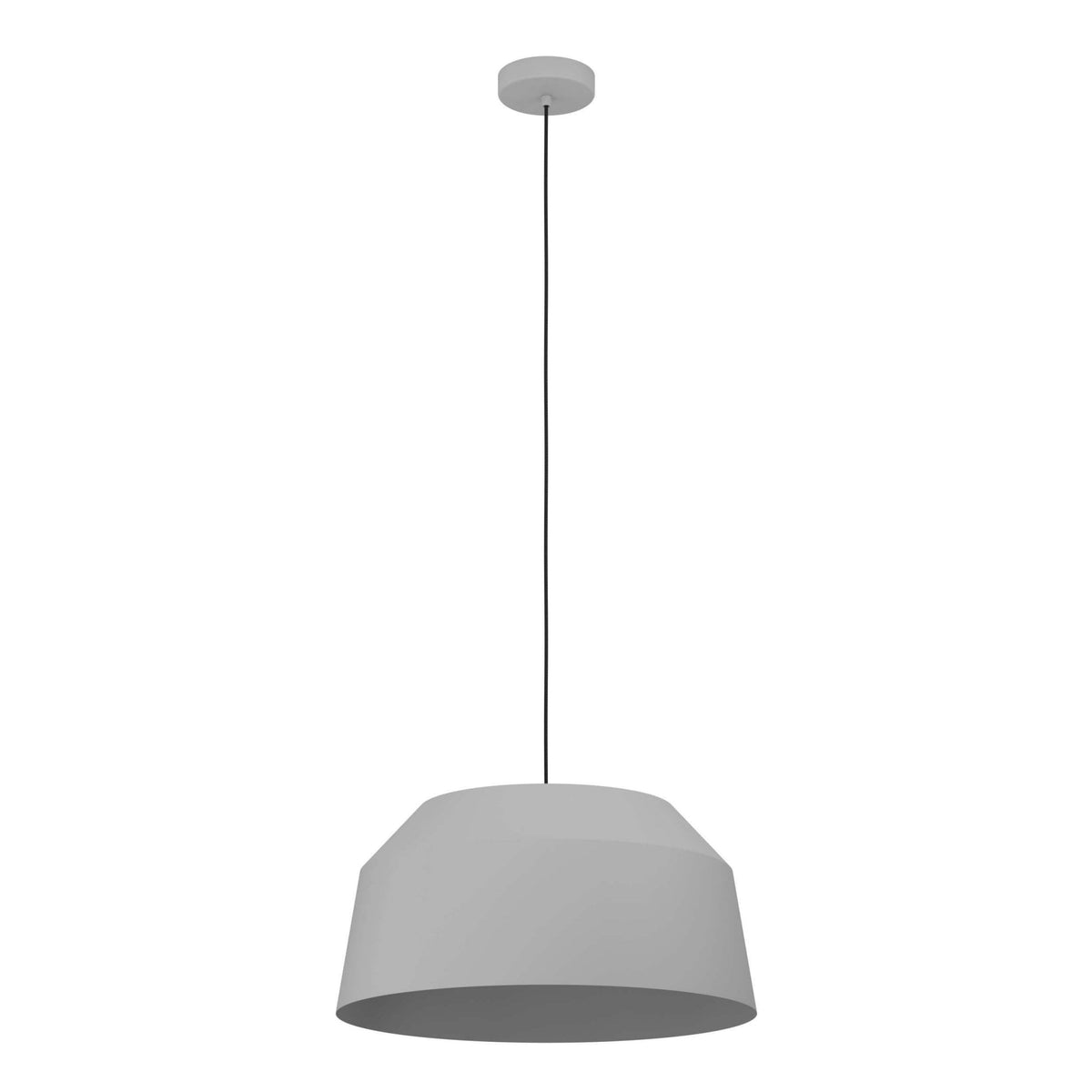 Contrisa 520mm Steel Pendant in Grey