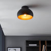 Mogano 280 Ceiling Light in Black and Copper