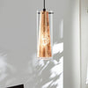 Pinto Gold Single Glass Pendant Light
