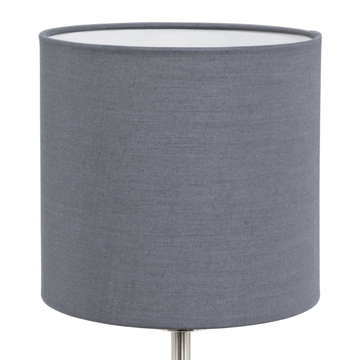 Pasteri Table Lamp with a Grey Shade