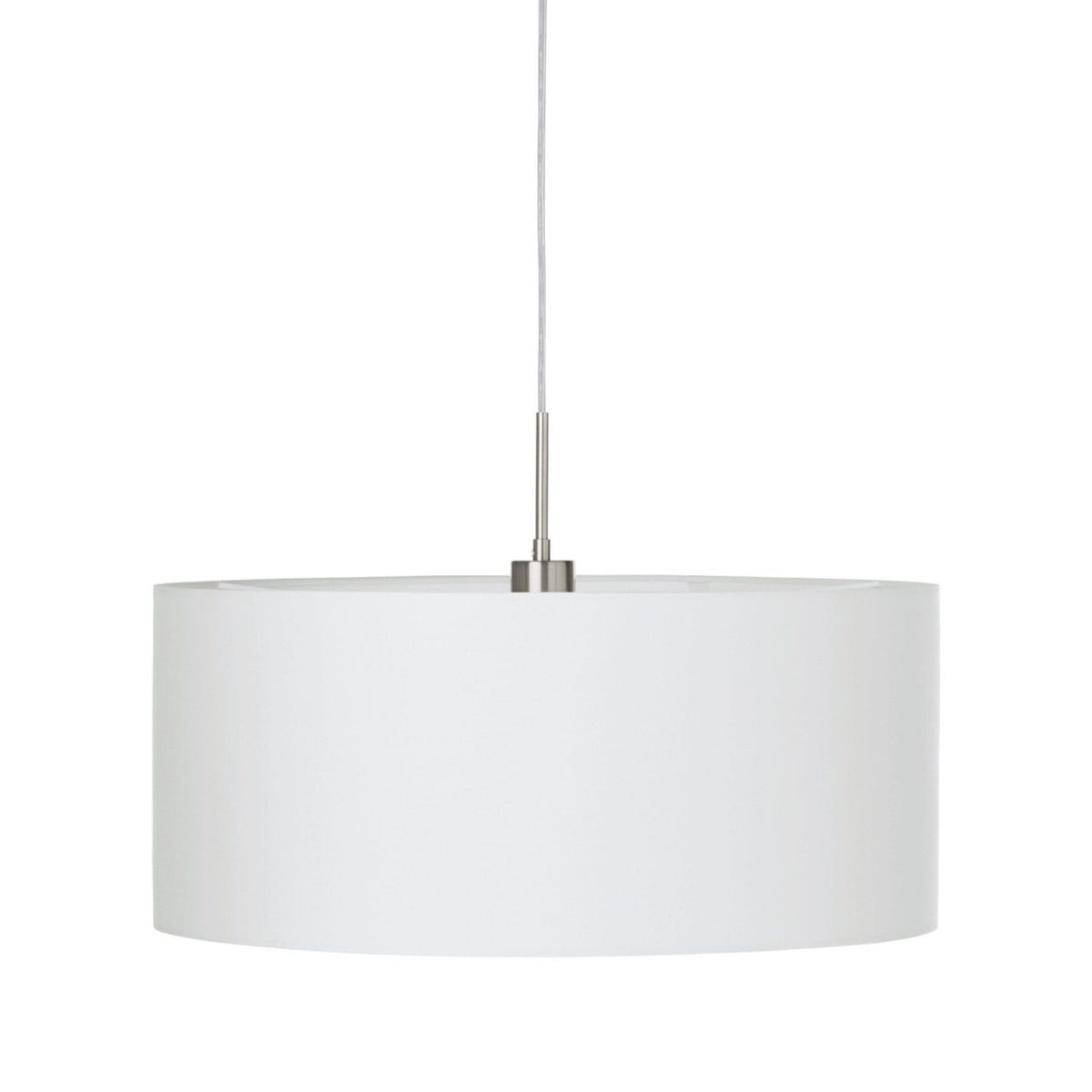 Pasteri Large White Fabric Pendant Light