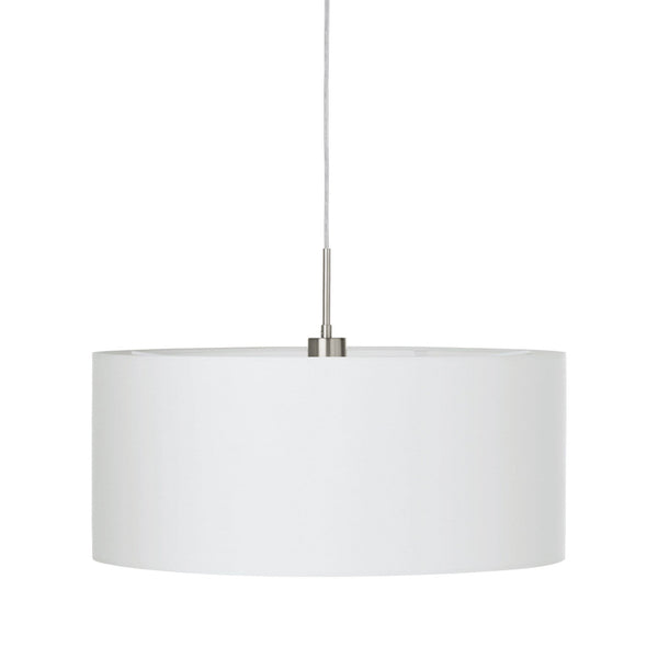 Pasteri Large White Fabric Pendant Light
