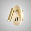 Cayman LED Wall Reading Bedside Light in Satin Gold