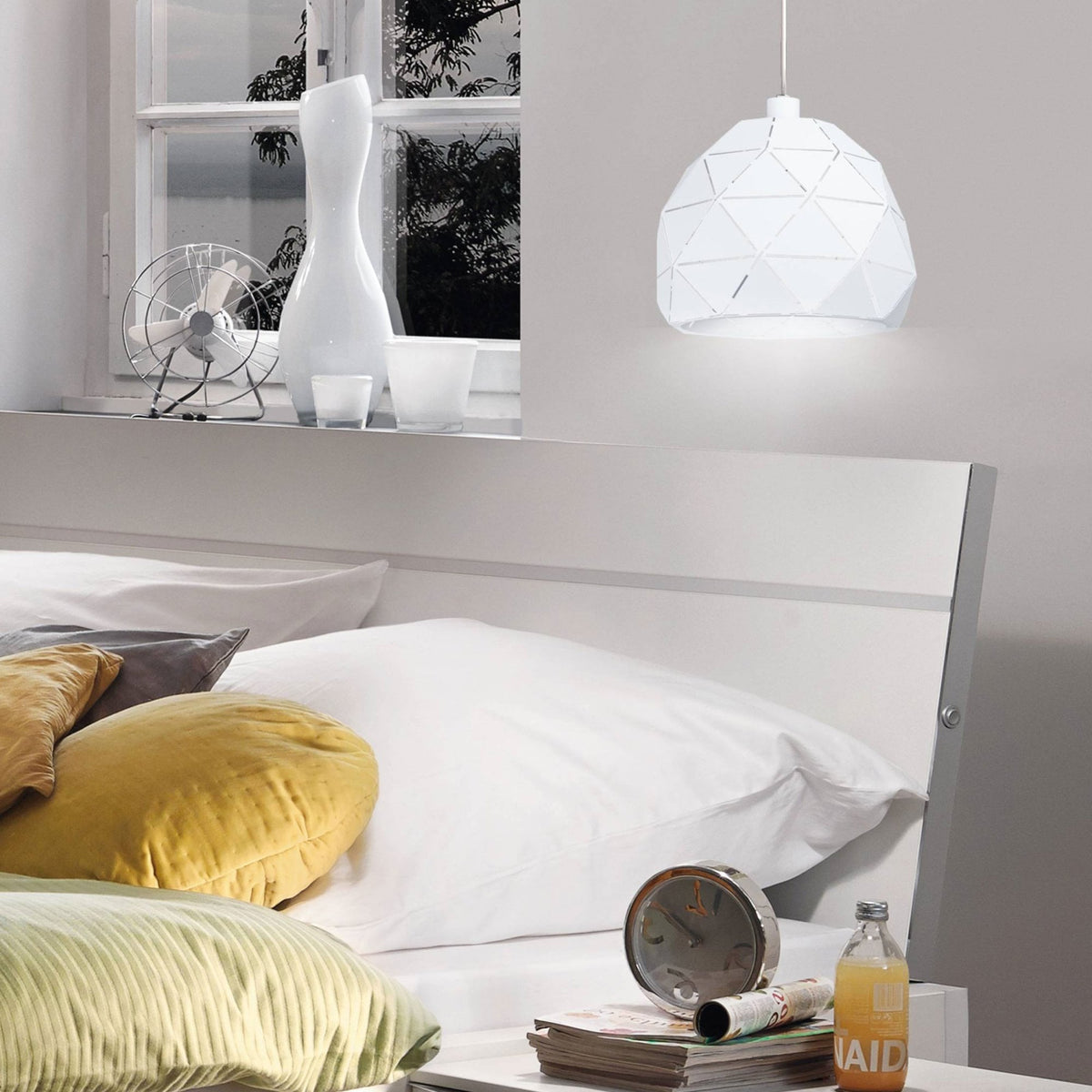 Roccaforte 300mm Pendant Light in White